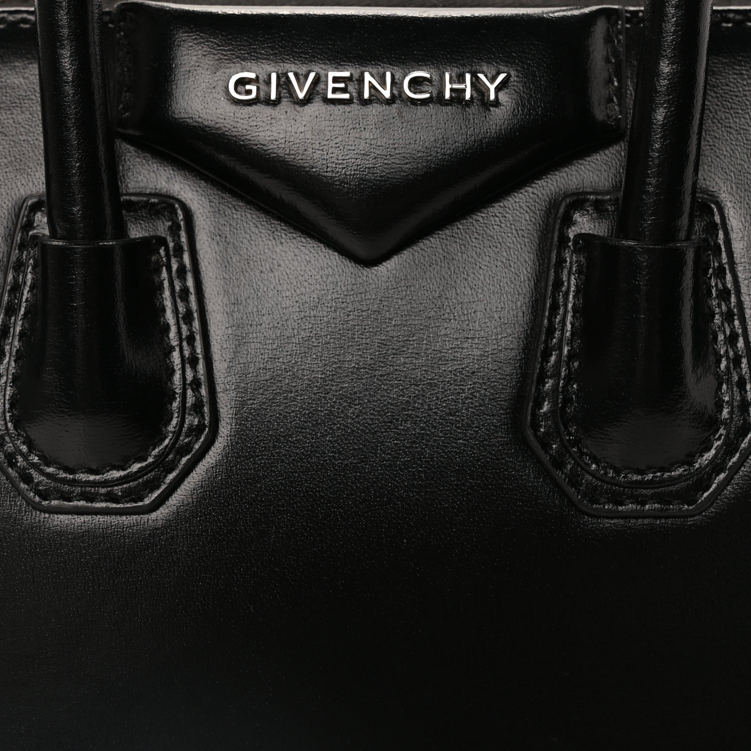 Givenchy Shiny Lord Calfskin Mini Antigona Black 6 of 8