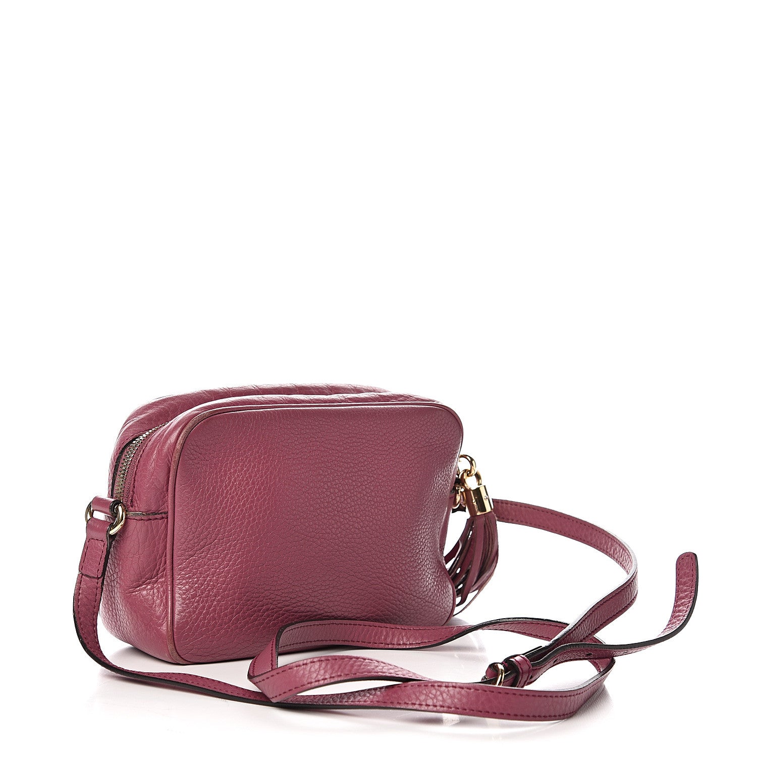 Gucci Pebbled Calfskin Small Soho Disco Bag Peonia Flower 2 of 16
