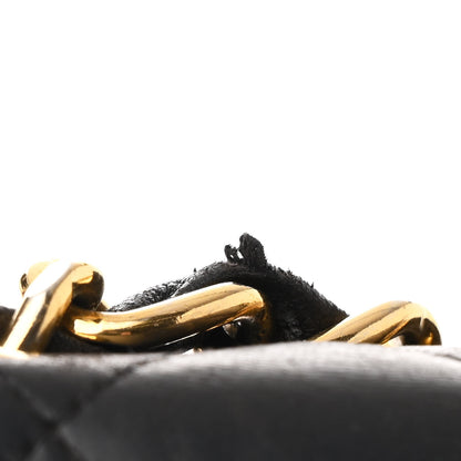 Chanel Lambskin Quilted XL Jumbo Single Flap Black 13 of 15