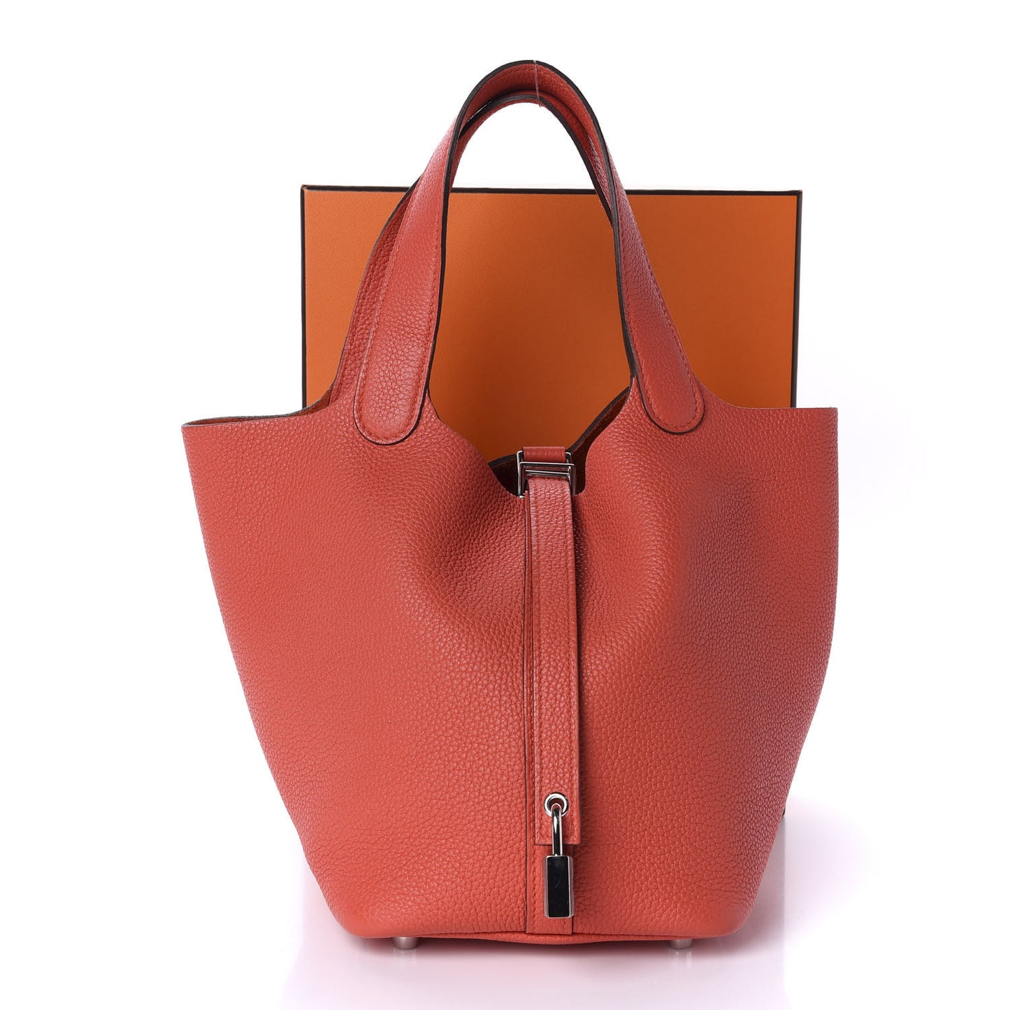 Taurillon Maurice Picotin Lock 18 PM Capucine