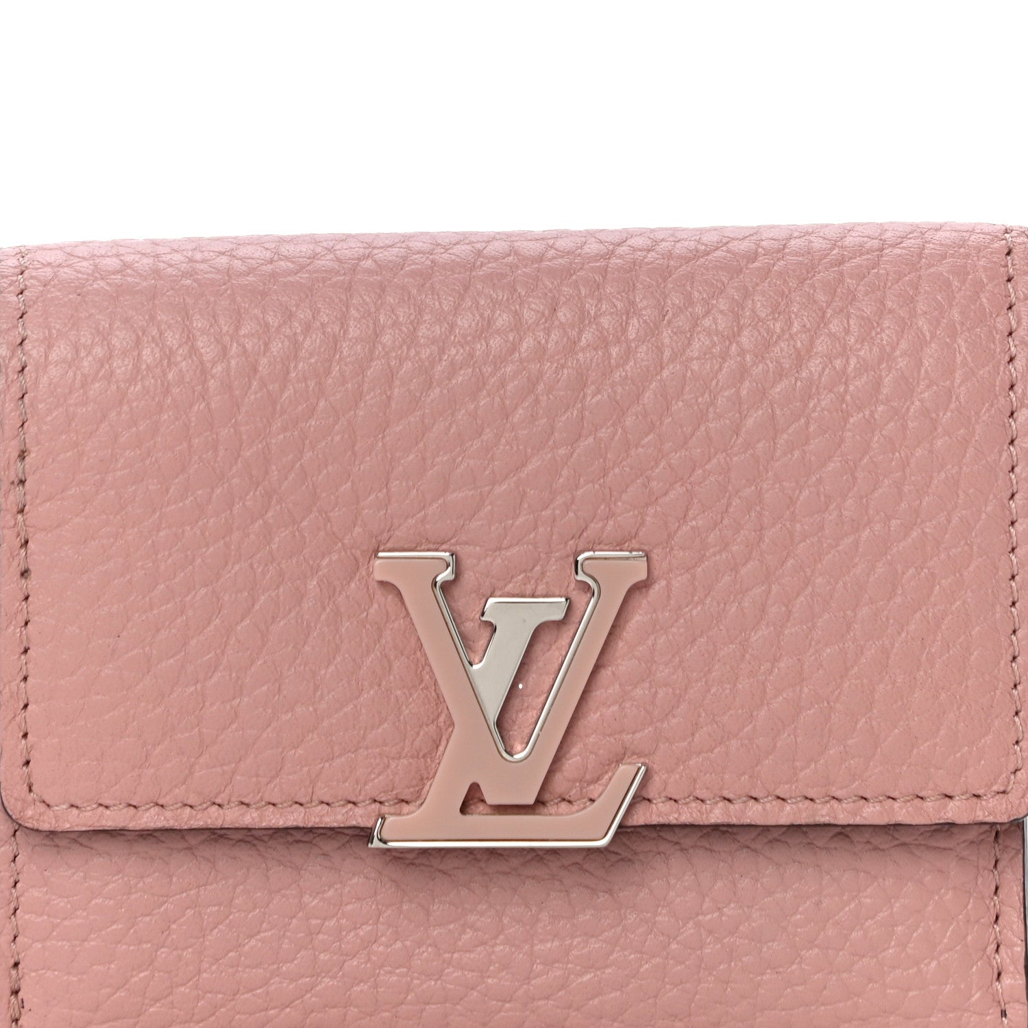 Louis Vuitton Taurillon Capucines Compact Wallet Magnolia 7 of 10