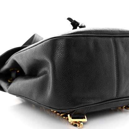 Chanel Caviar CC Backpack Black 11 of 14