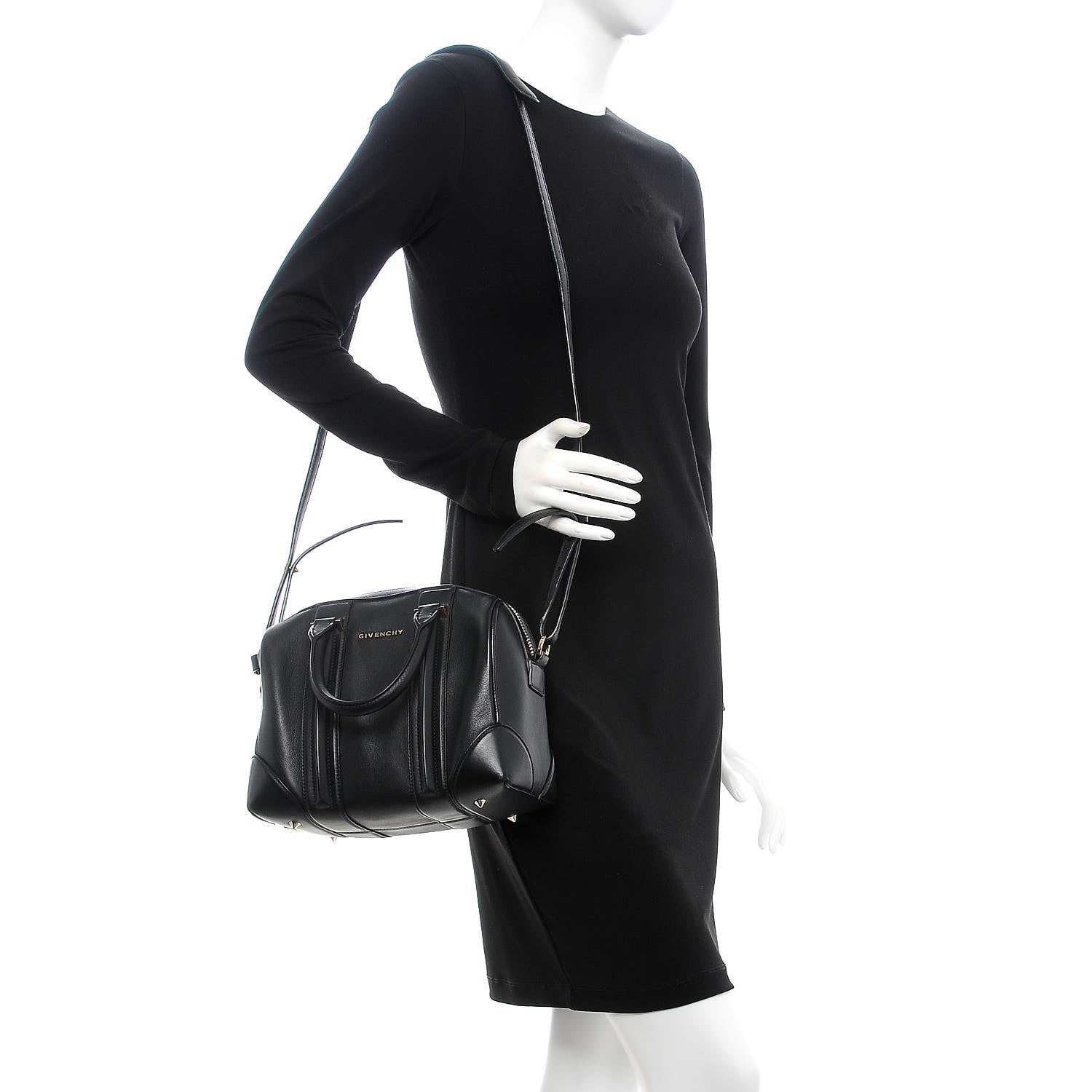 Givenchy Calfskin Mini Lucrezia Black 2 of 7