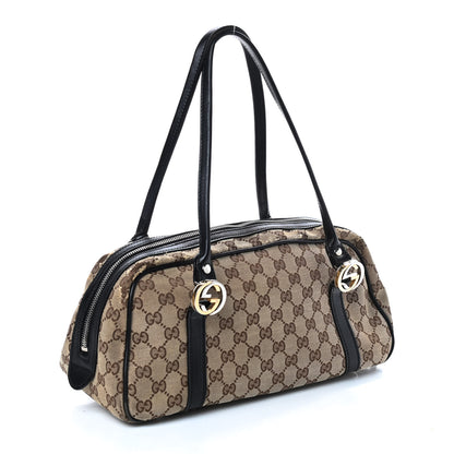 Gucci Monogram GG Twins Boston Dark Brown 3 of 10