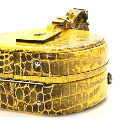 Louis Vuitton Crocodile Petite Boite Chapeau Jaune 8 of 8