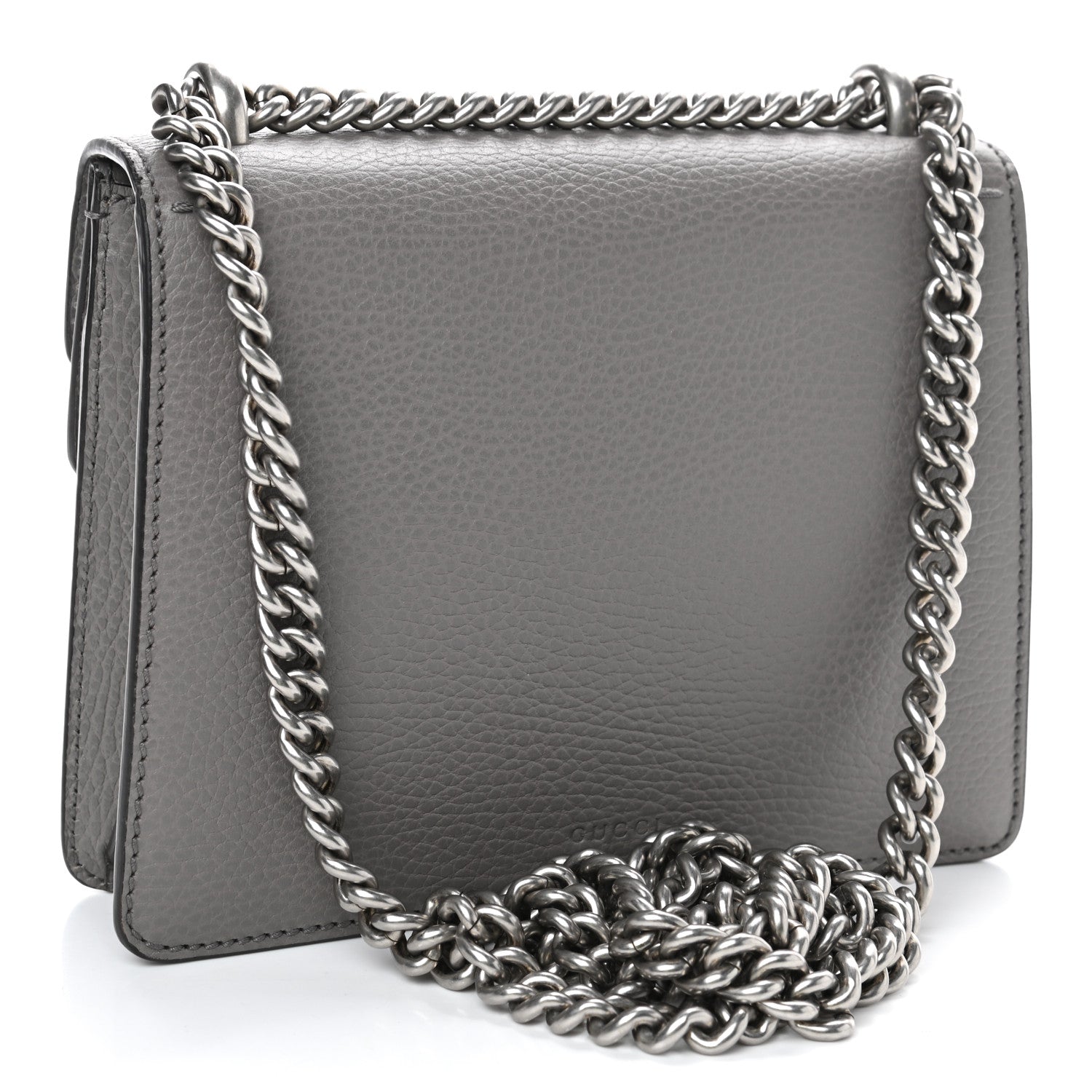 Gucci Calfskin Mini Dionysus Shoulder Bag Dusty Grey 2 of 4