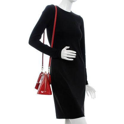 Louis Vuitton Vernis Alma BB Cherry 2 of 7