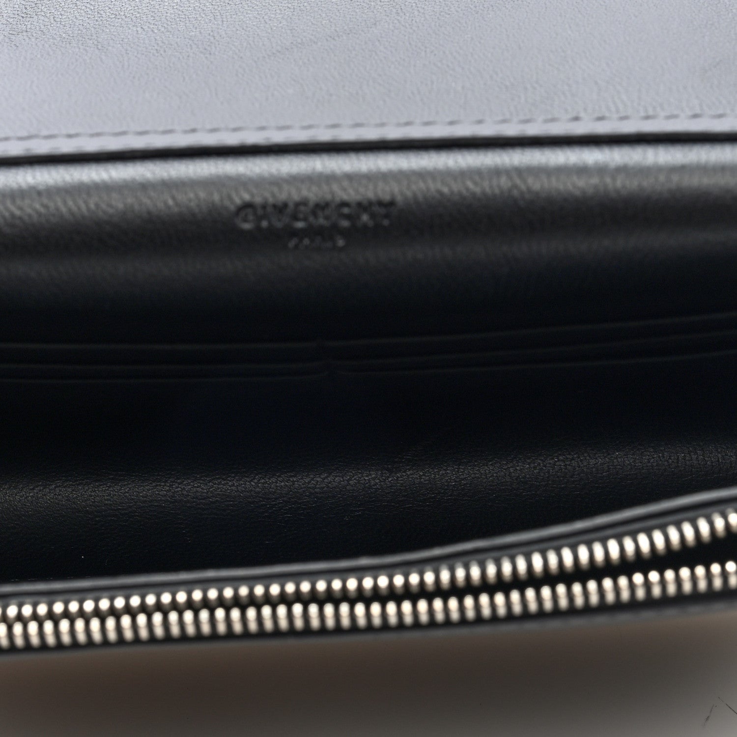 Givenchy Calfskin Star Pandora Chain Wallet Black 5 of 7