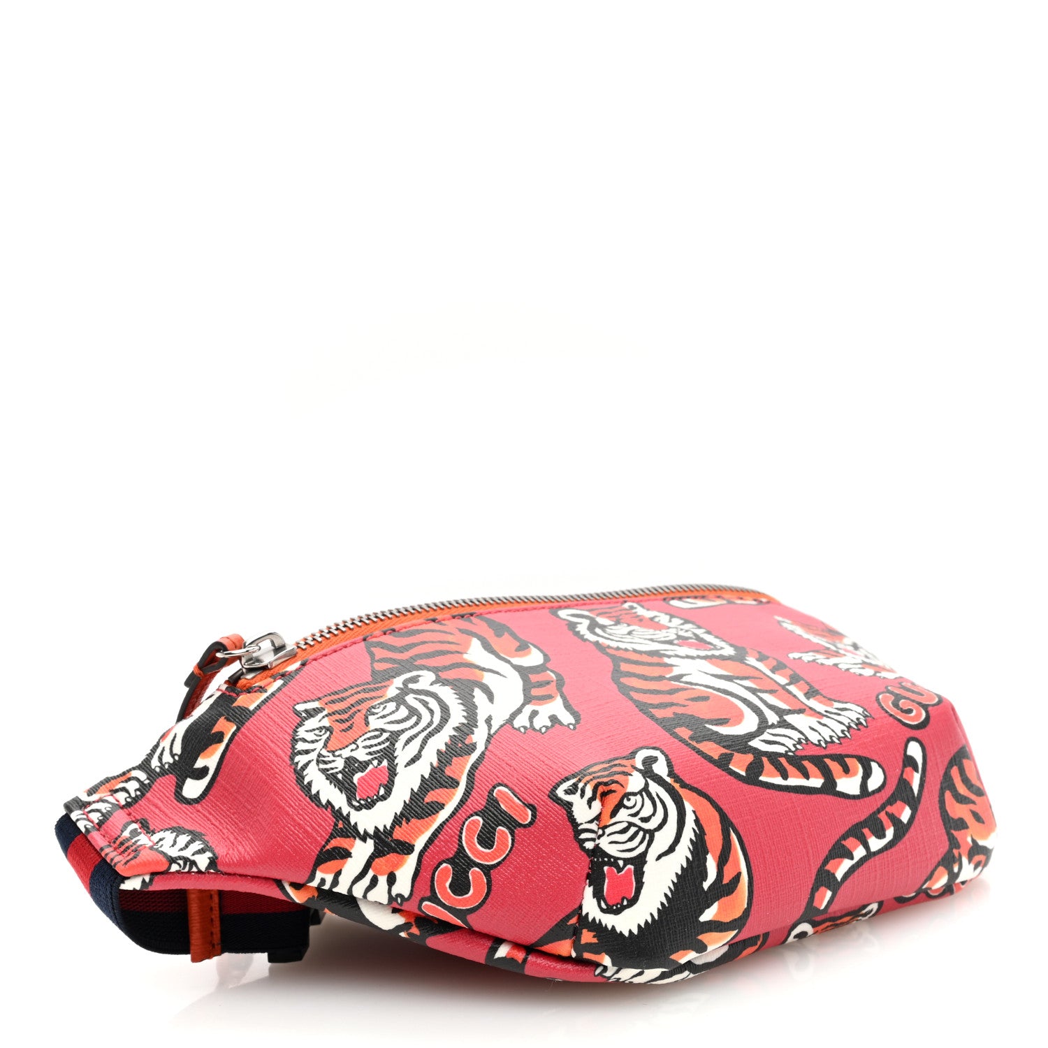 Gucci GG Supreme Monogram Angry Cat Print Childrens Belt Bag Multicolor 4 of 9