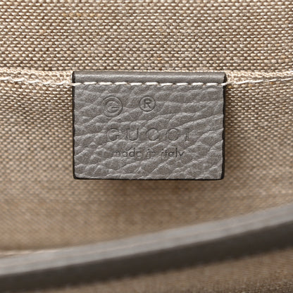 Gucci Dollar Calfskin Small Interlocking G Shoulder Bag Loess 6 of 16