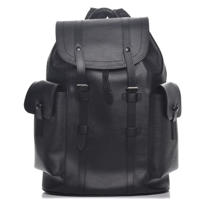 Louis Vuitton Epi Christopher Backpack PM Black 1 of 8