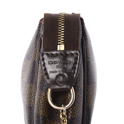 Louis Vuitton Damier Ebene Eva Clutch 7 of 9