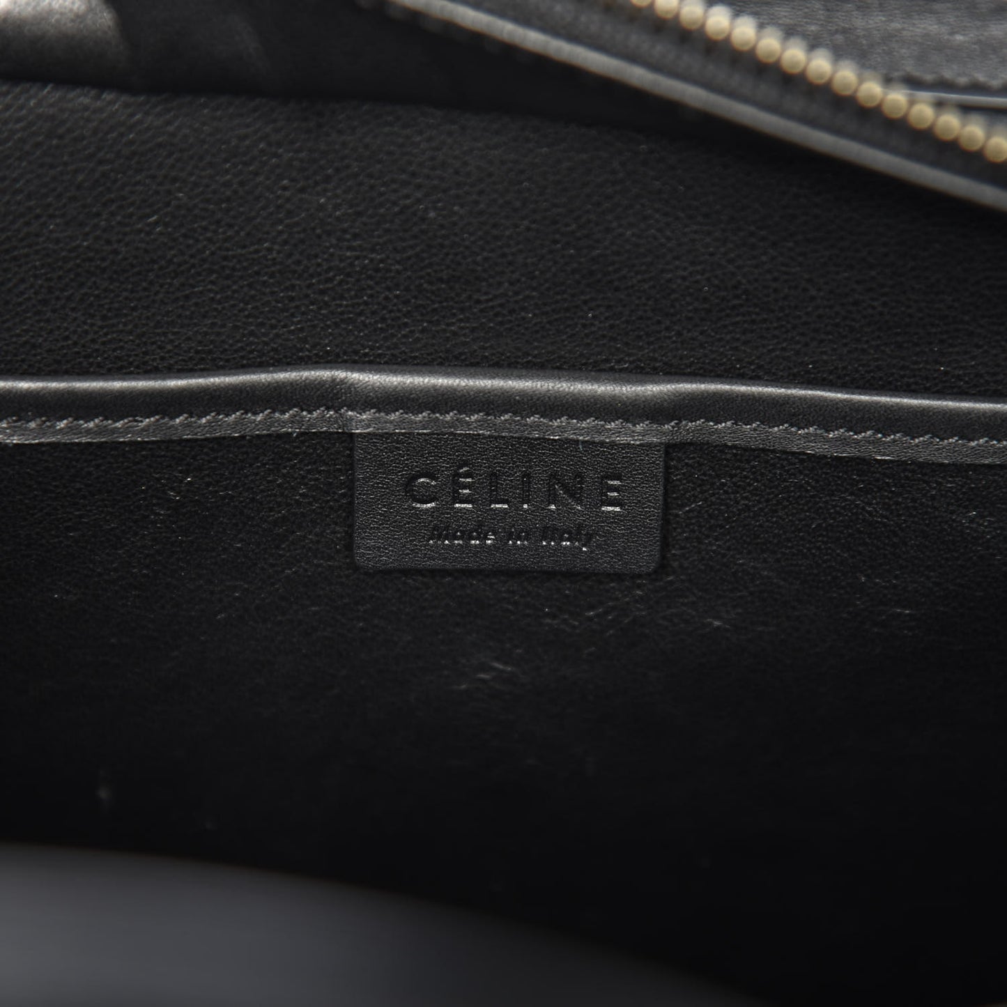 Smooth Calfskin Nano Luggage Black