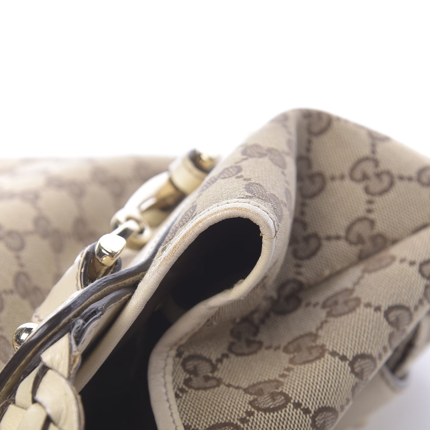 Monogram Small Pelham Shoulder Bag Off White