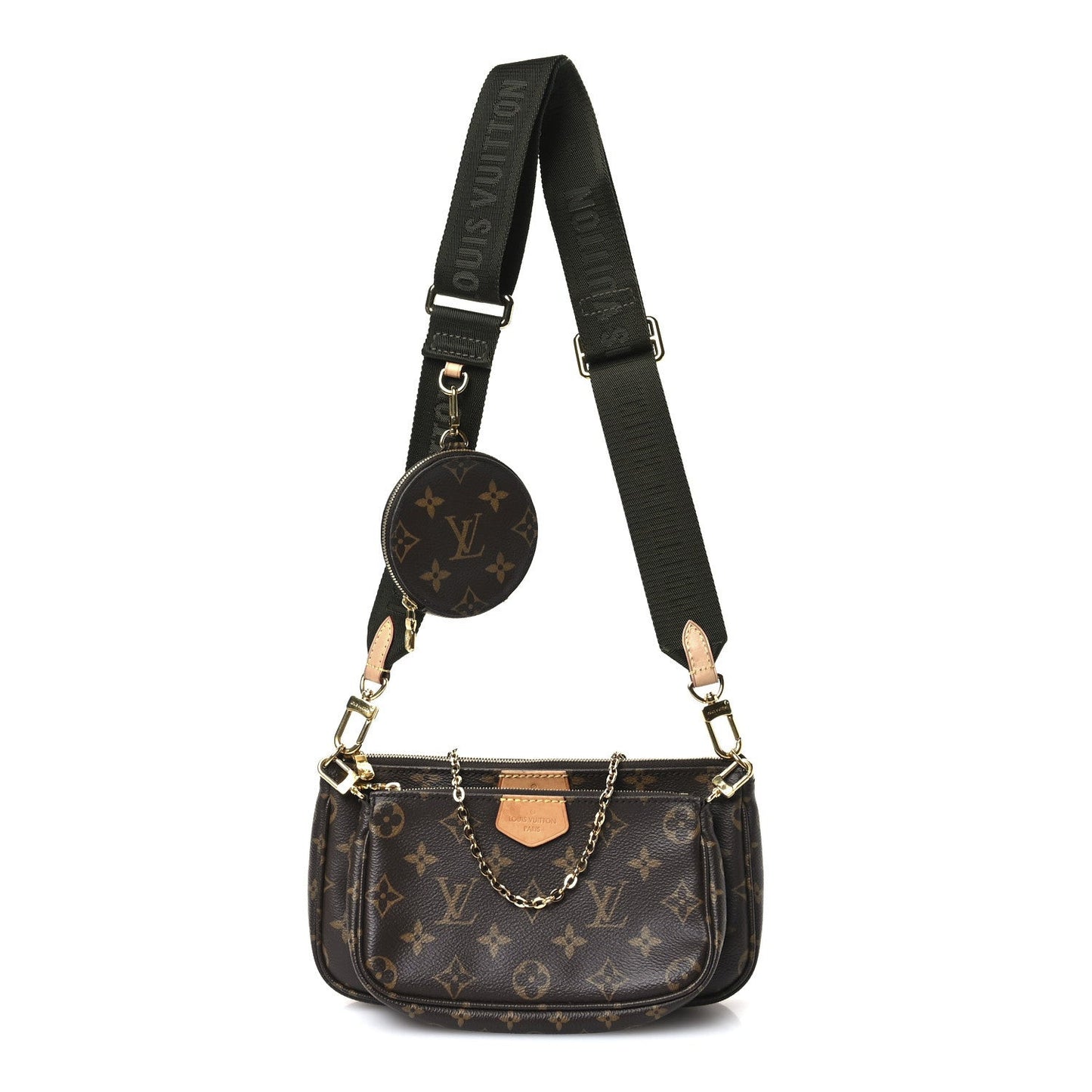 Monogram Multi Pochette Accessories Kaki