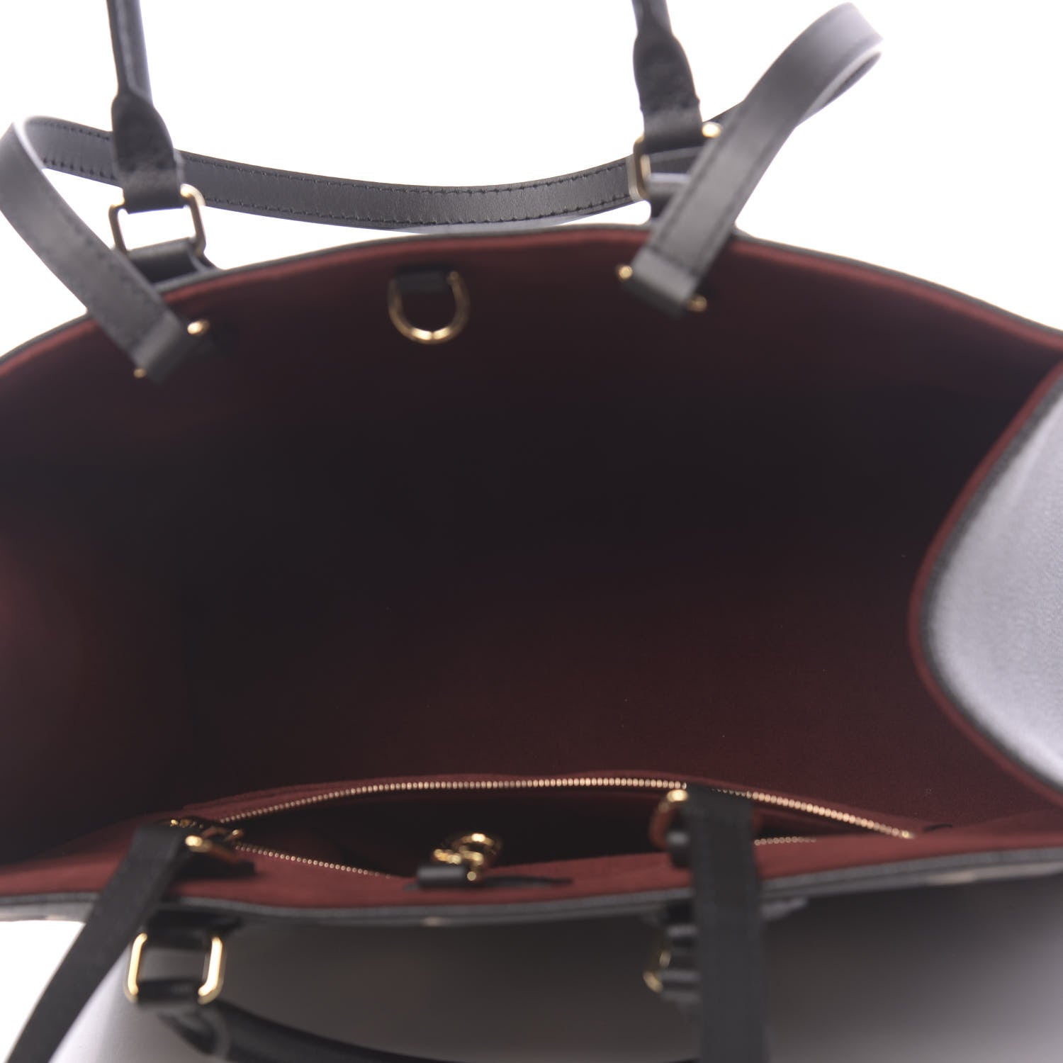 Louis Vuitton Empreinte Monogram Giant Onthego MM Black Beige 5 of 9