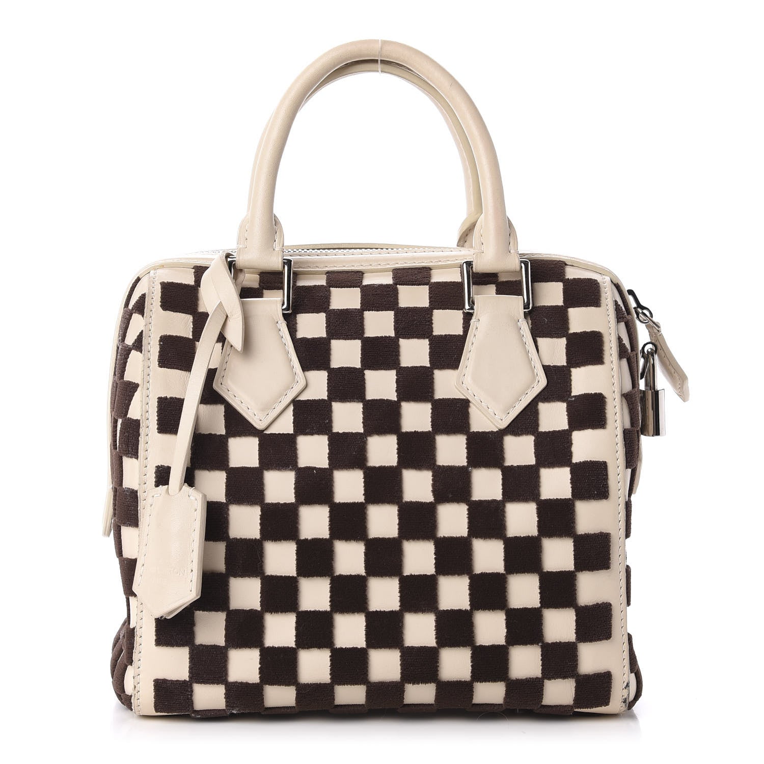 Louis Vuitton Damier Cubic Speedy Cube PM Brown 1 of 12