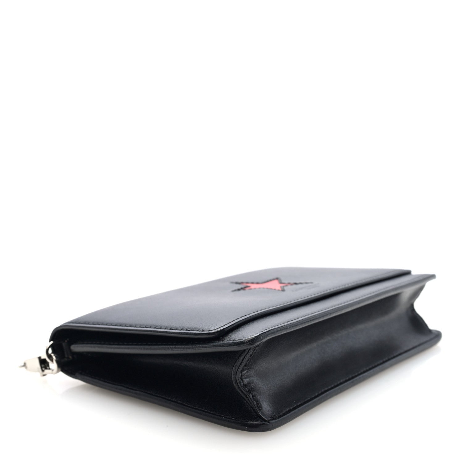 Givenchy Calfskin Star Pandora Chain Wallet Black 4 of 7