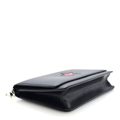 Givenchy Calfskin Star Pandora Chain Wallet Black 4 of 7