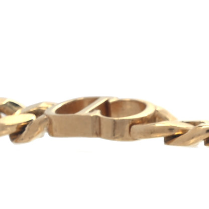 Christian Dior Metal Danseuse Etoile Chain Choker Necklace Gold 4 of 5