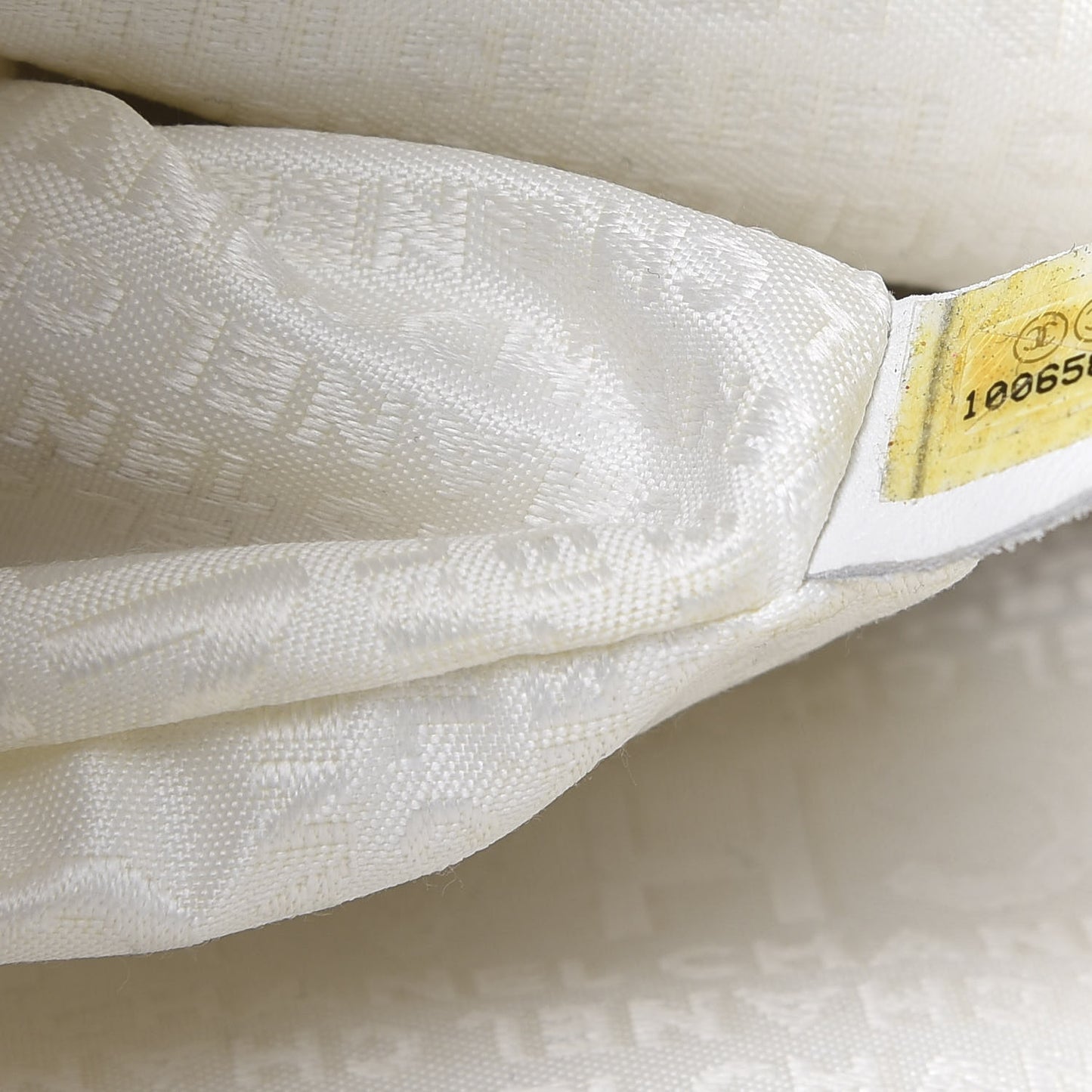 Lambskin Stitched Medium Ultimate Soft Tote White