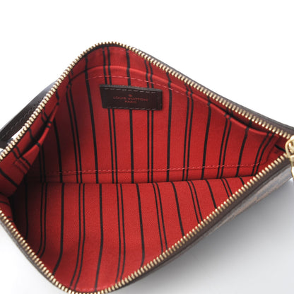 Louis Vuitton Damier Ebene Neverfull MM GM Pochette 5 of 8