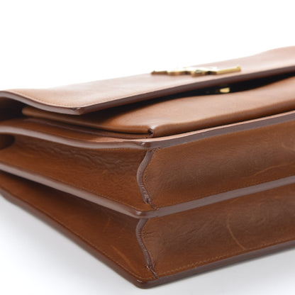 Saint Laurent Calfskin Large Monogram Sunset Tan 5 of 10