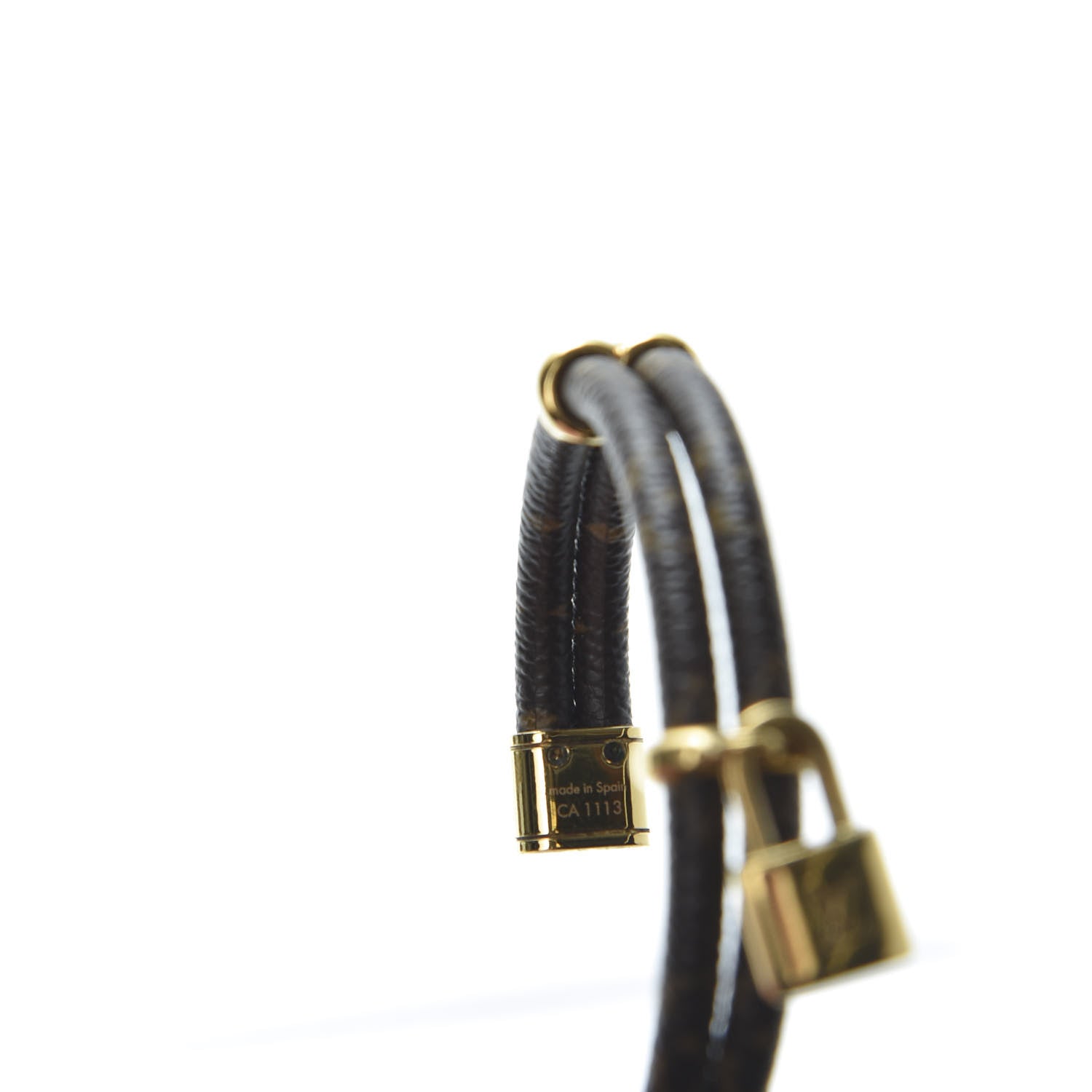 Louis Vuitton Monogram Keep It Twice Bracelet 19 3 of 5