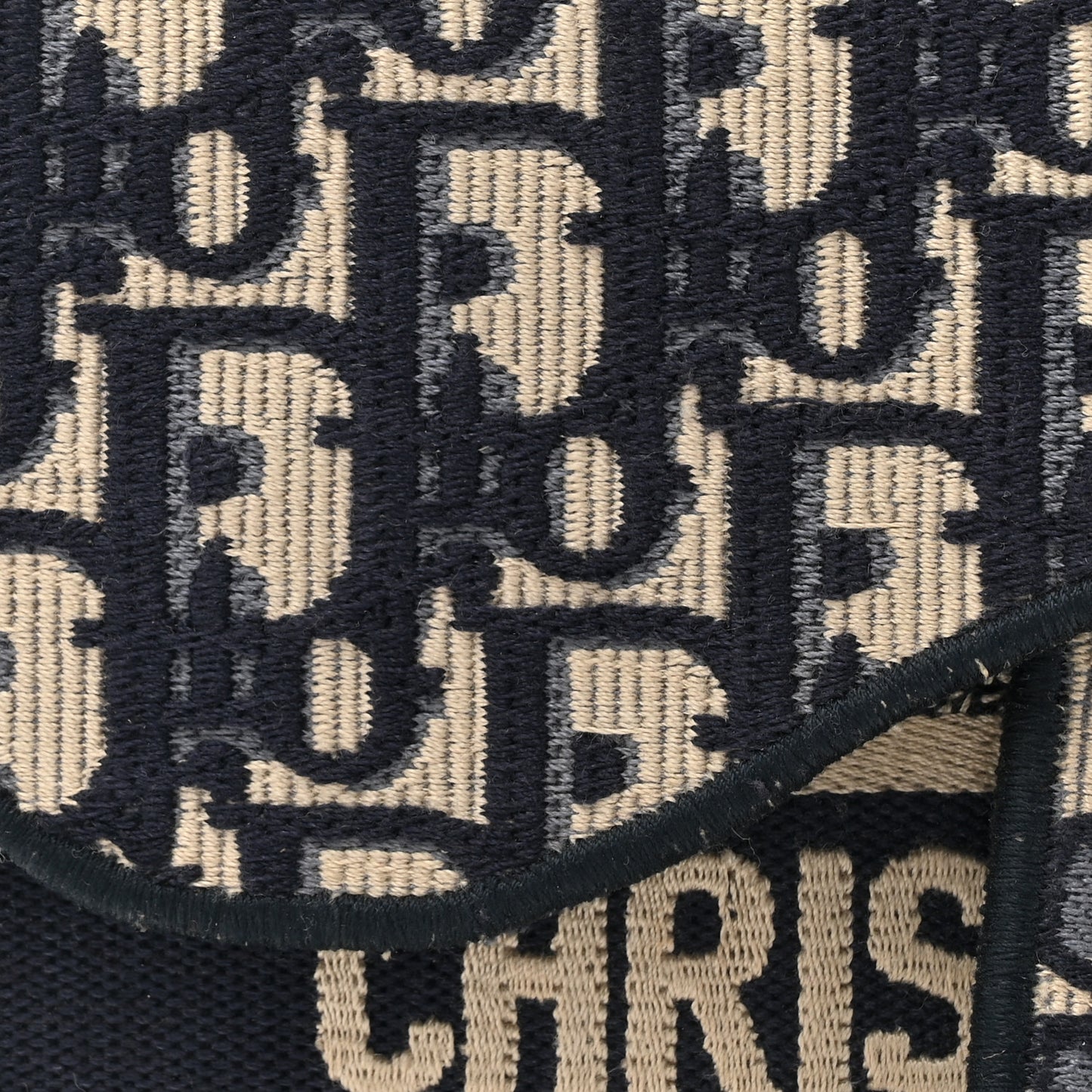 Oblique Slim Saddle Pouch Blue