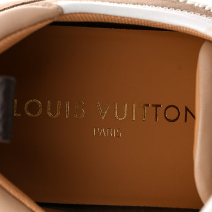 Louis Vuitton Suede Calfskin LV Sneakerina 40 Hazelnut Brown 7 of 9