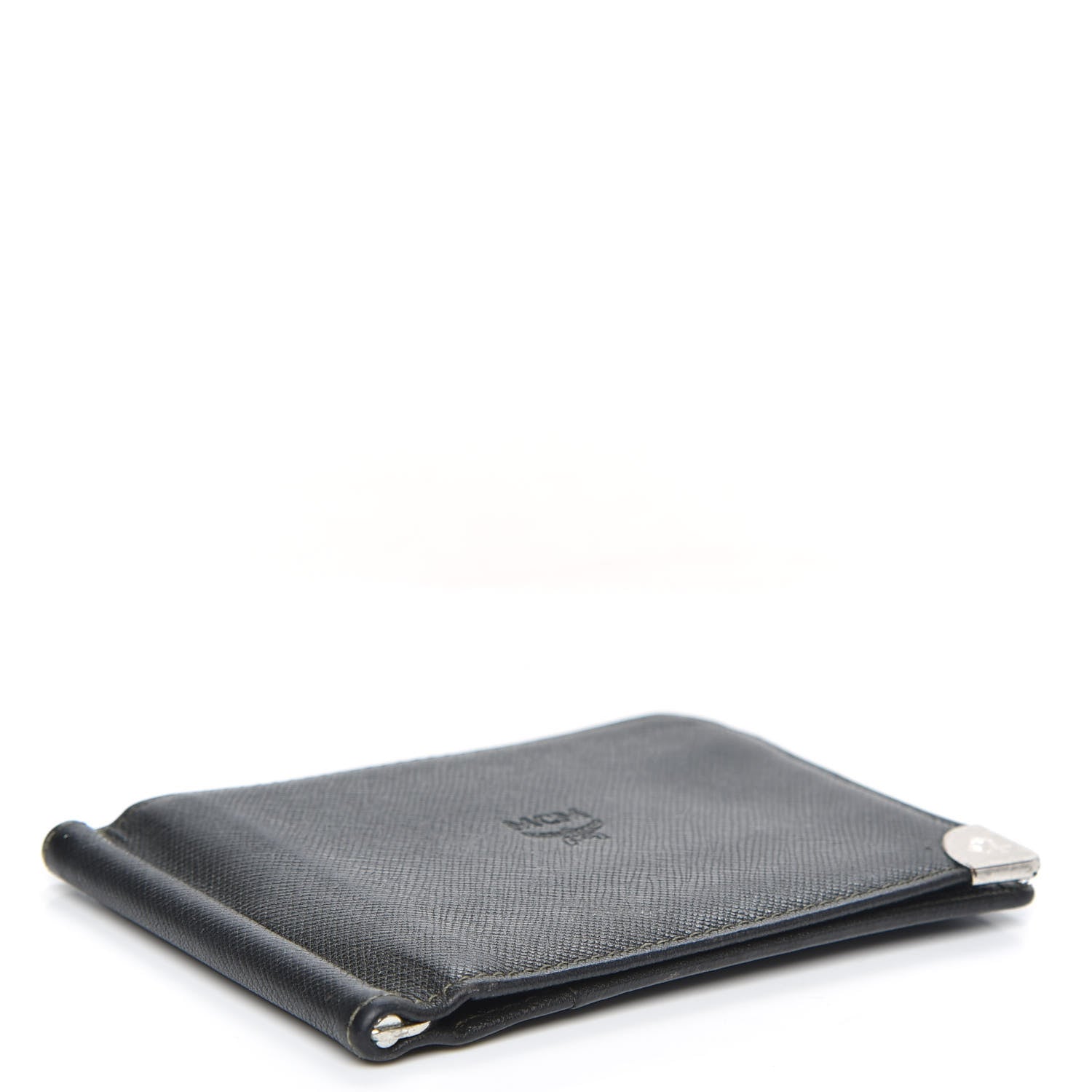 MCM Saffiano Bi-Fold Wallet Black 4 of 7