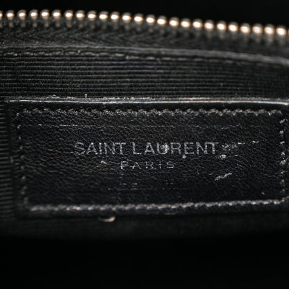 Saint Laurent Grained Calfskin Small Sac De Jour Black 6 of 18
