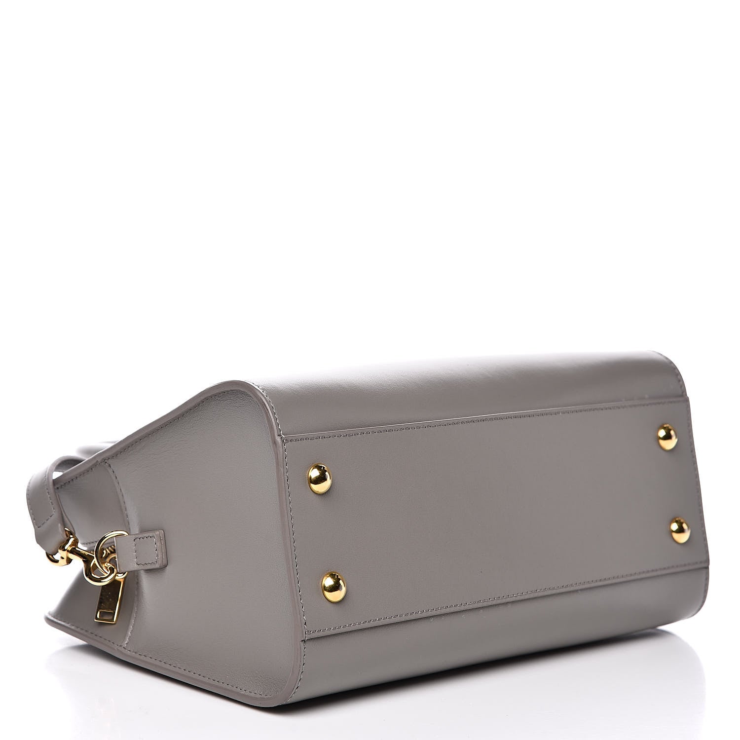 Saint Laurent Calfskin Monogram Baby Cabas Fog 4 of 11