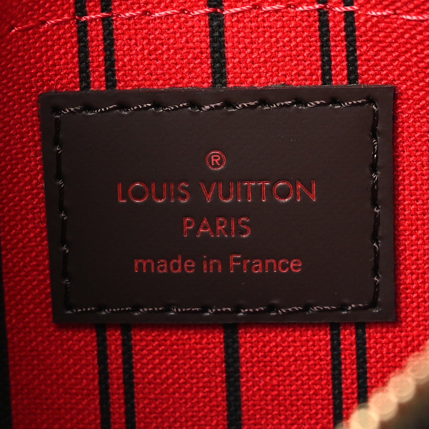 Damier Ebene Neverfull PM Pochette