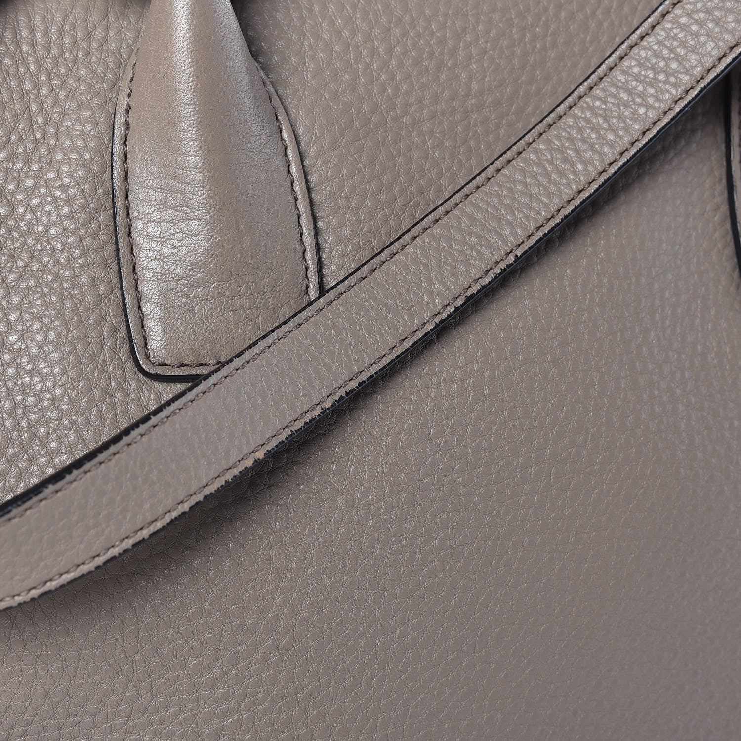 Prada Vitello Daino Shopping Tote Argilla 8 of 11