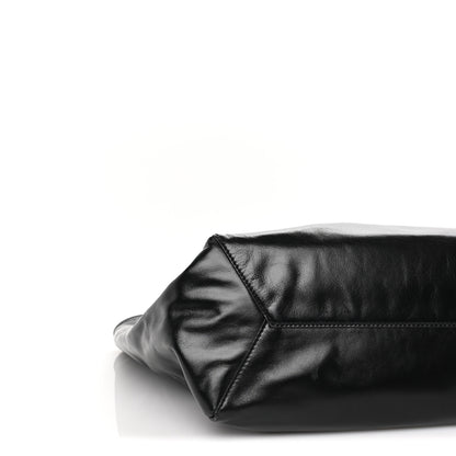 Miu Miu Nappa Large Ivy Tote Bag Black 7 of 8