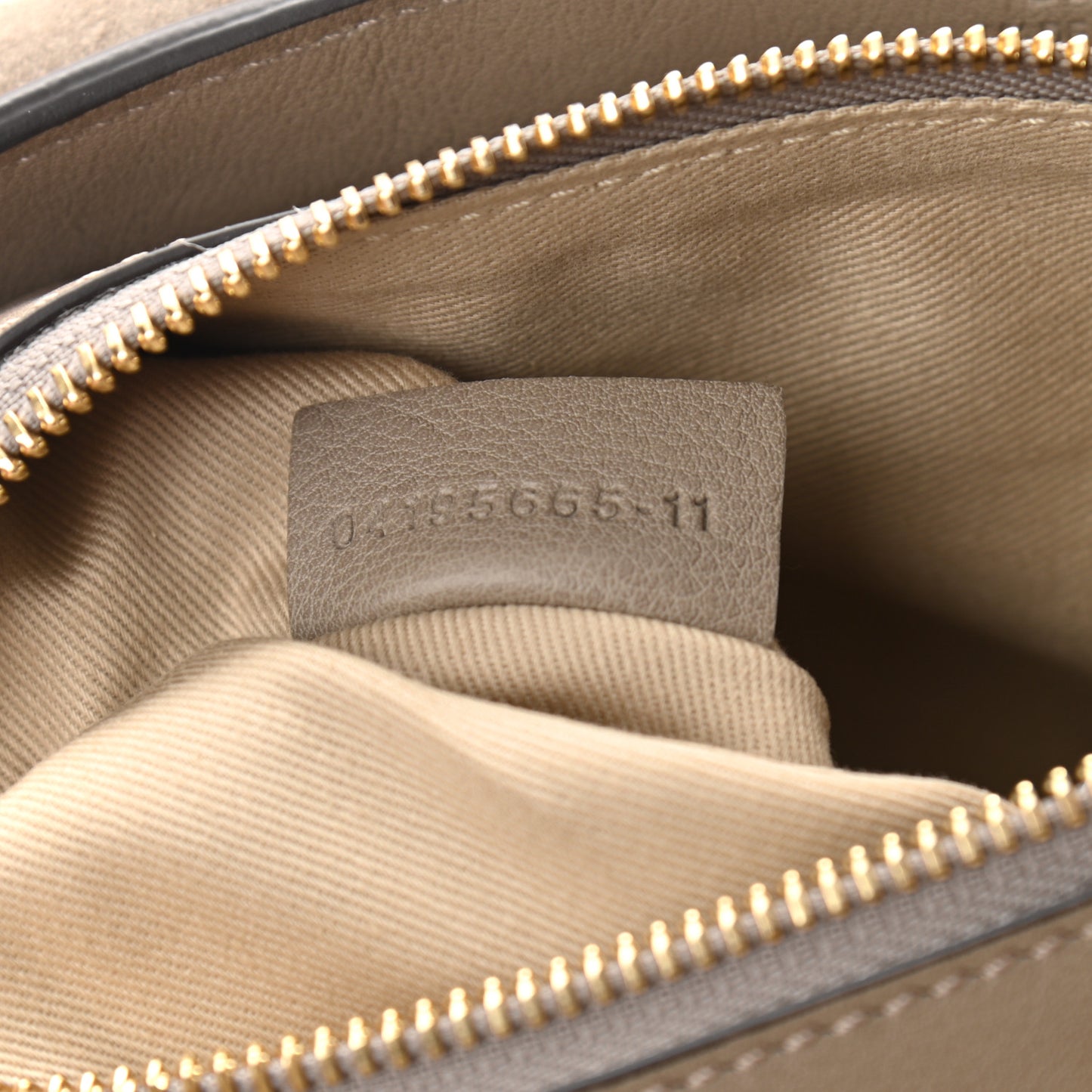 Calfskin Medium Faye Day Shoulder Bag Motty Grey