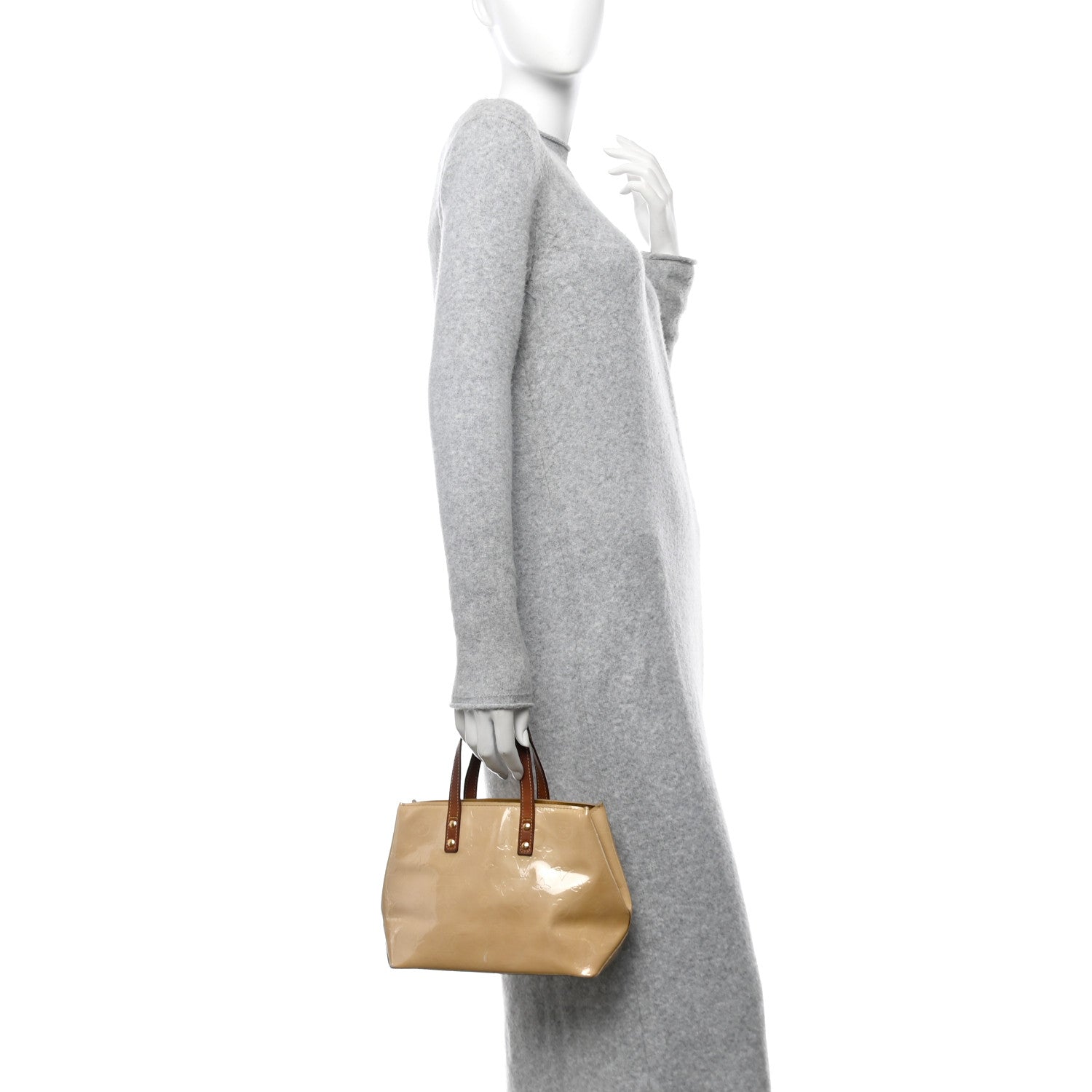 Louis Vuitton Vernis Reade PM Beige 2 of 13