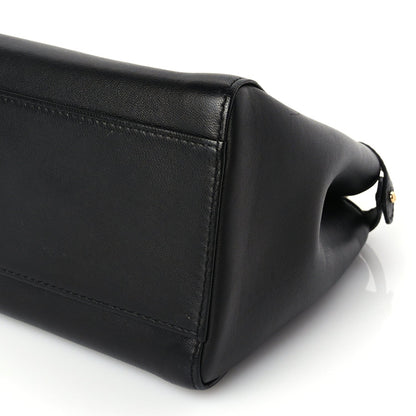 Fendi Nappa Mini Peekaboo Iconic Satchel Black 8 of 8