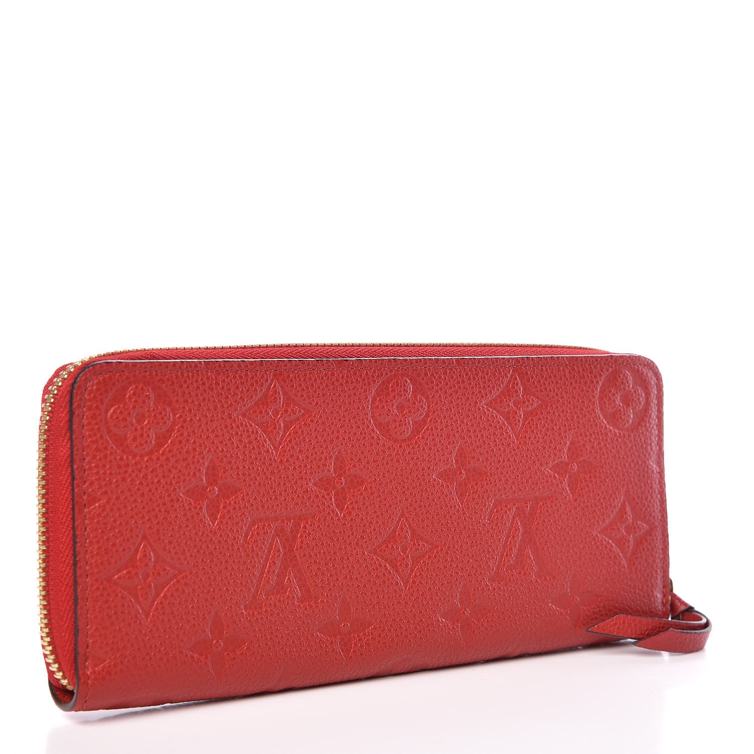 Louis Vuitton Empreinte Clemence Wallet Scarlet 3 of 8