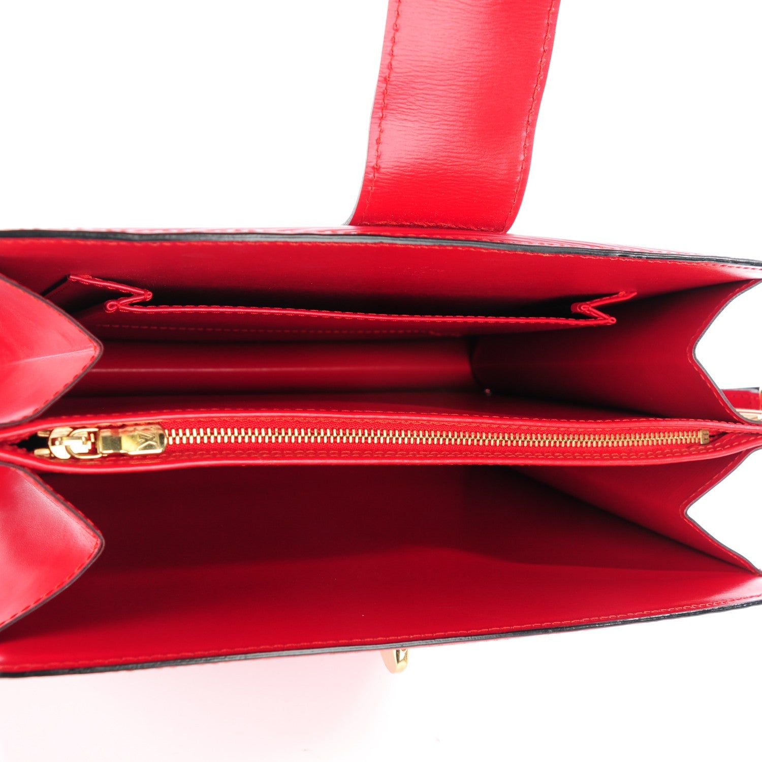 Louis Vuitton Epi Capucines Castillan Red 5 of 7