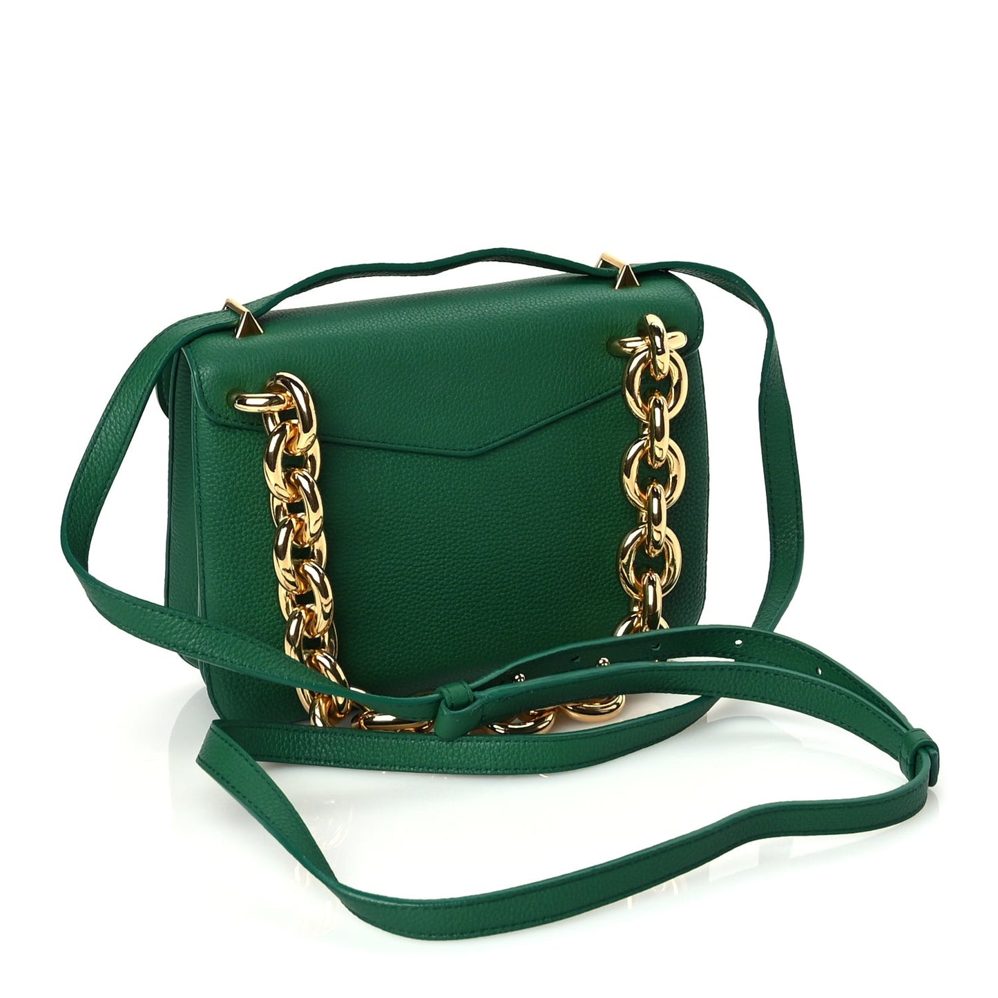 Calfskin Mount Envelope Bag Jungle