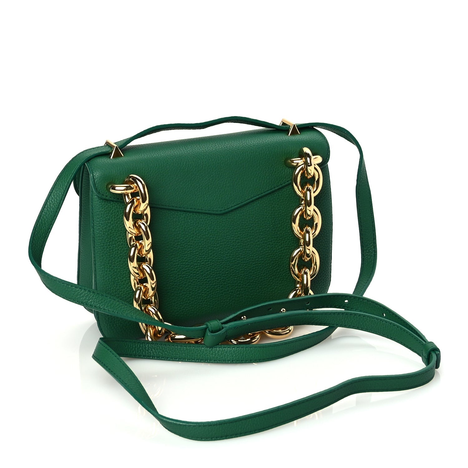 Bottega Veneta Calfskin Mount Envelope Bag Jungle 2 of 8
