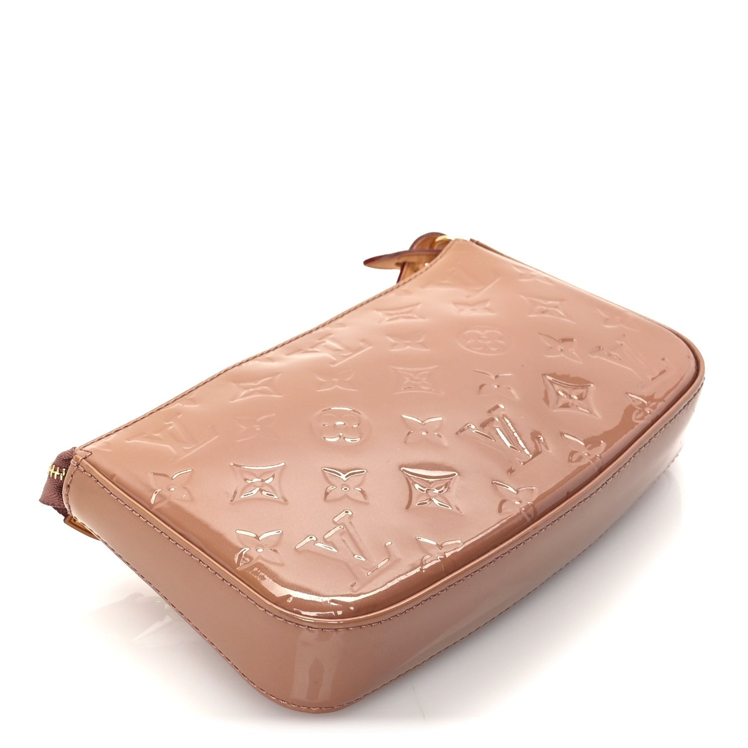 Louis Vuitton Vernis Pochette Accessories NM Rose Velours 7 of 8