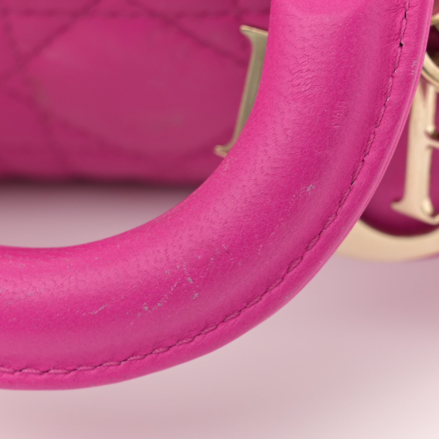 Christian Dior Lambskin Cannage Micro Lady D-Joy Rani Pink 15 of 16