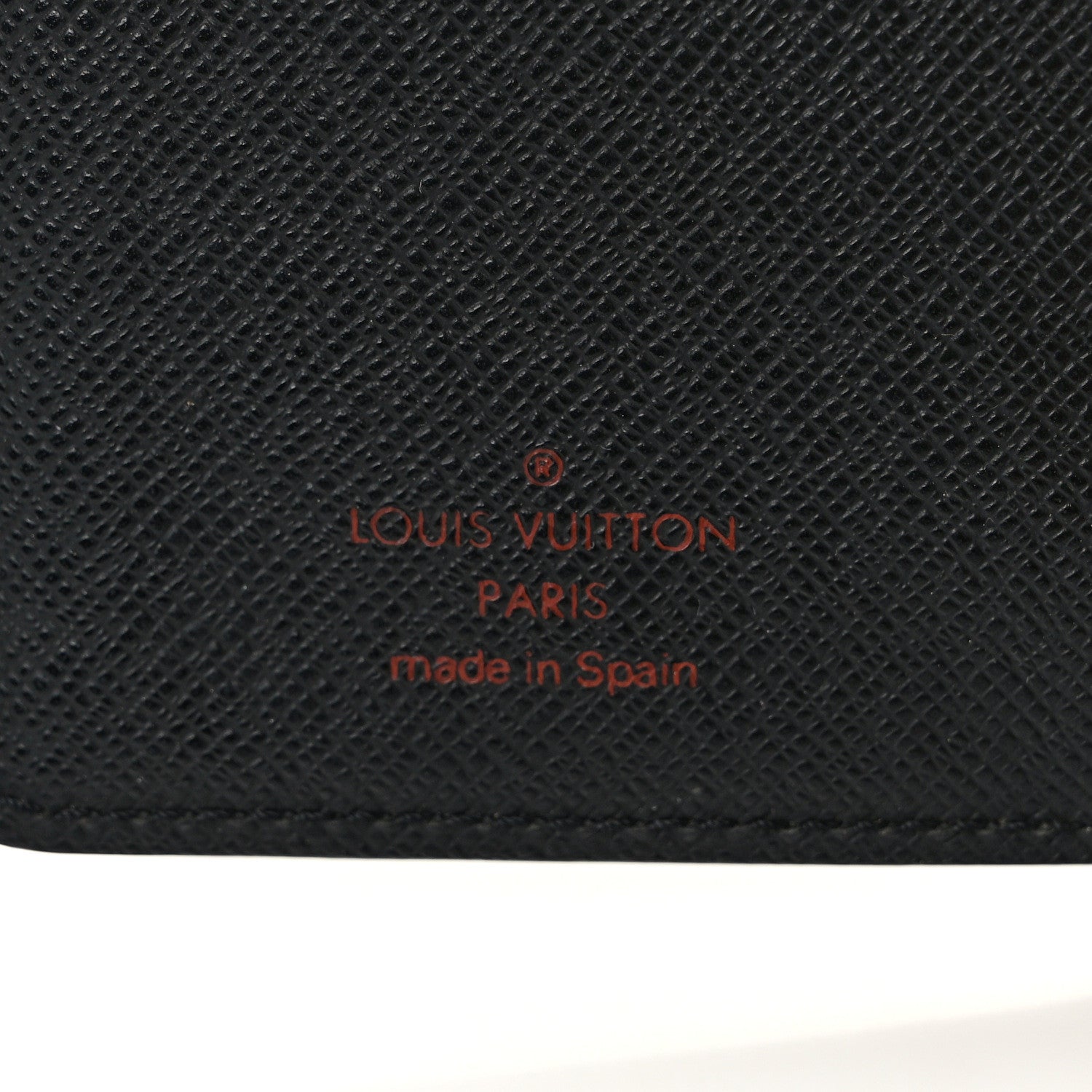 Louis Vuitton Epi Small Ring Agenda Cover Black 6 of 6