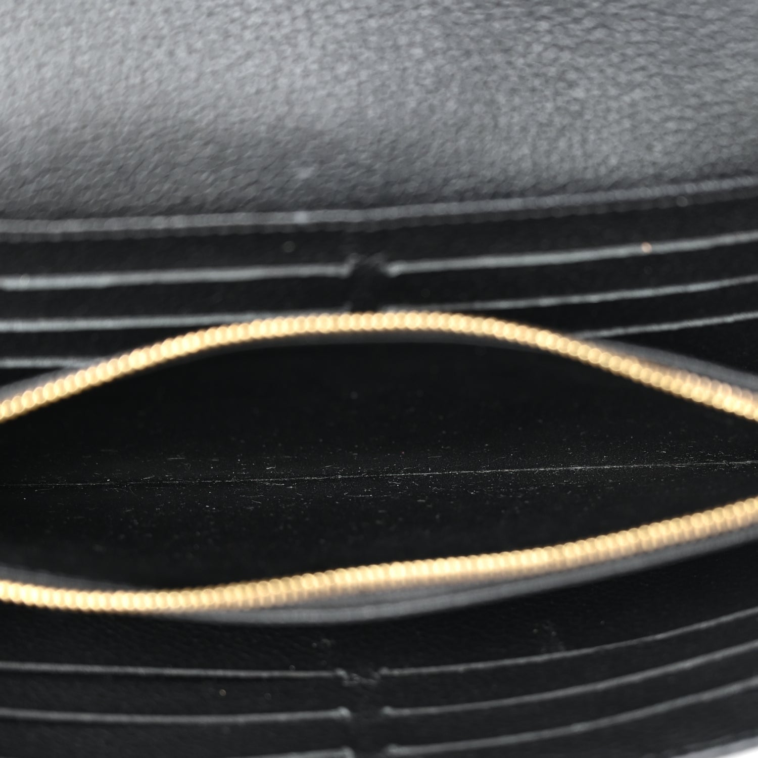 Louis Vuitton LOUIS VUITTON Empreinte Sarah Wallet NM Black 5 of 7