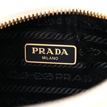 Prada Saffiano Lux Mini Re-Edition Shoulder Bag White 6 of 9