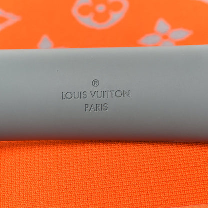 Louis Vuitton Knit Monogram Horizon Soft Duffle 55  Orange 5 of 8
