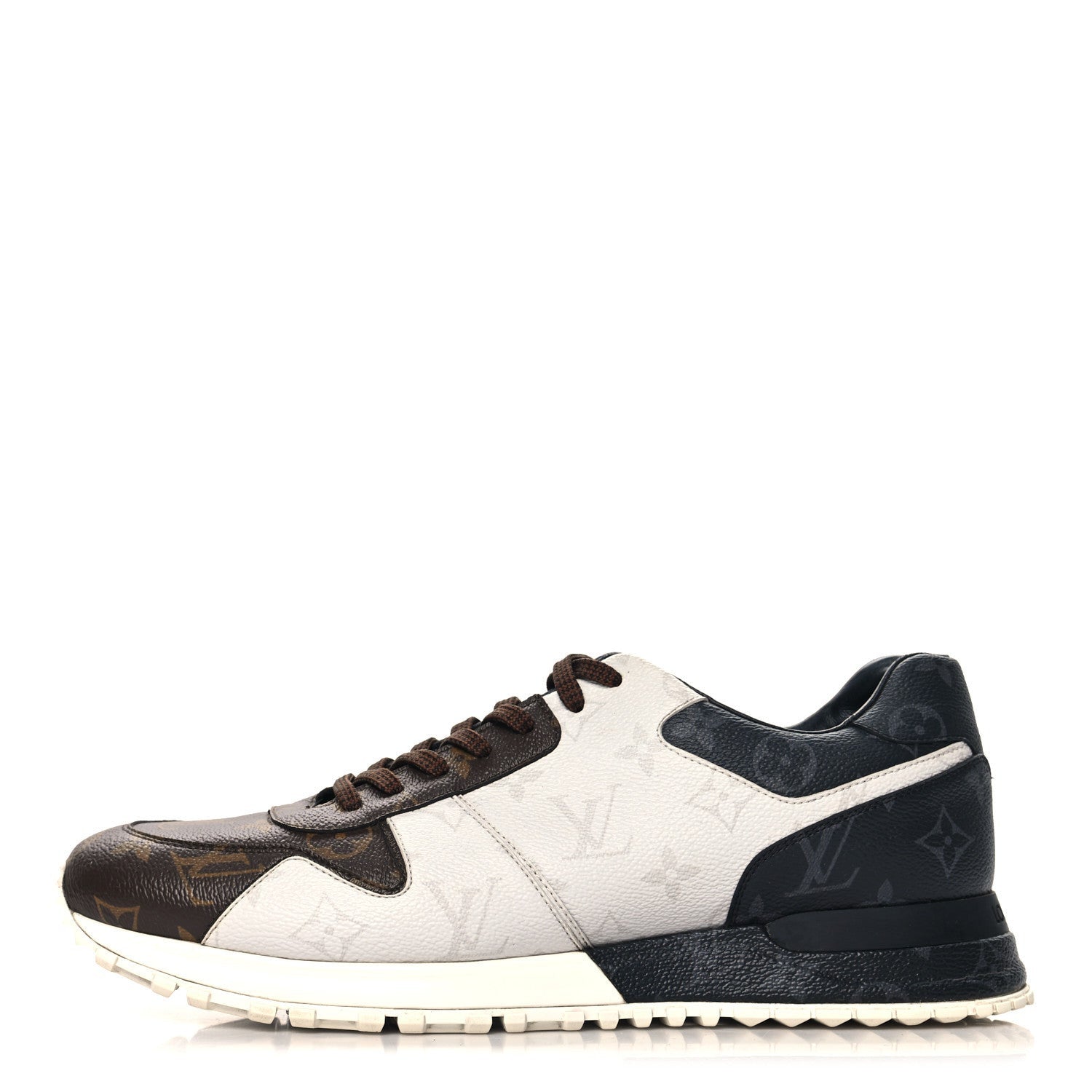 Louis Vuitton Monogram Mix Mens Run Away Sneakers Ebene 1 of 7
